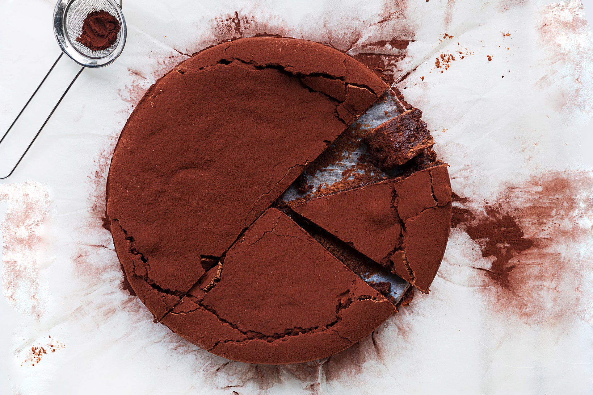 Chocolate Cake Background